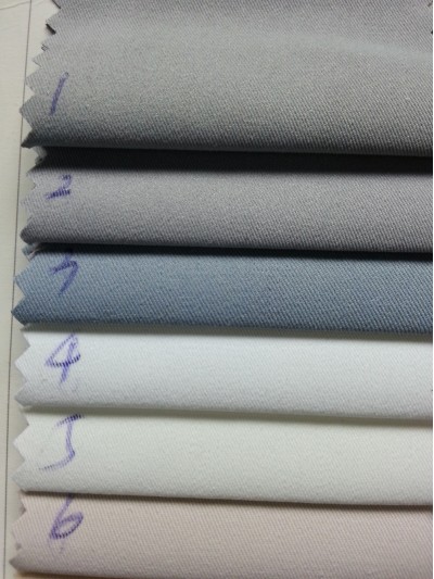 XTS 時裝面料 斜紋酷絲棉 100%滌 150CM A805 後面照